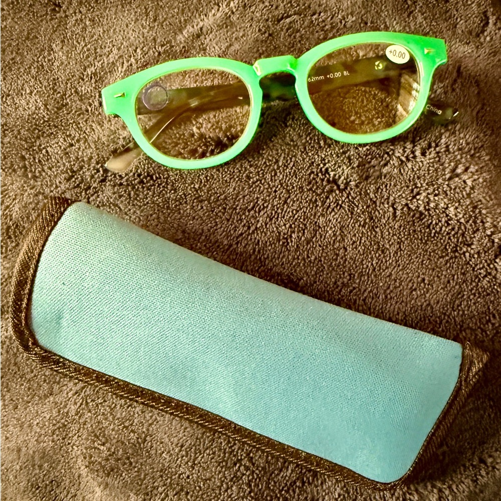 Hummingbird Stylish Malmo Glasses - Mint Green +0.0 (With Case) - NEW